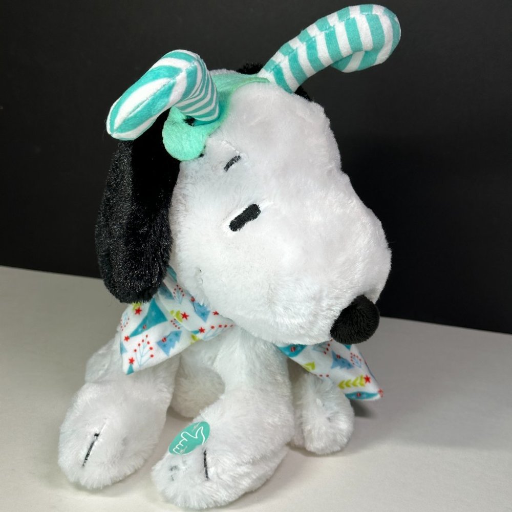 Snoopy Reindeer Song & Dance Plush - Peanuts Stuffed Animal - See Video